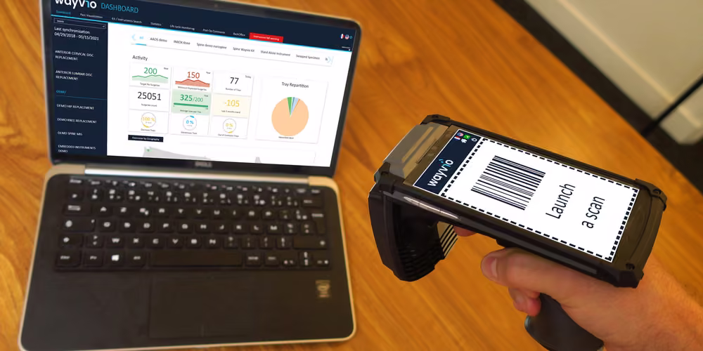In'tech Medical Wayvio - instruments chirurgicaux connectés RFID/UHF, projet TIMSOFT, ESN Paris