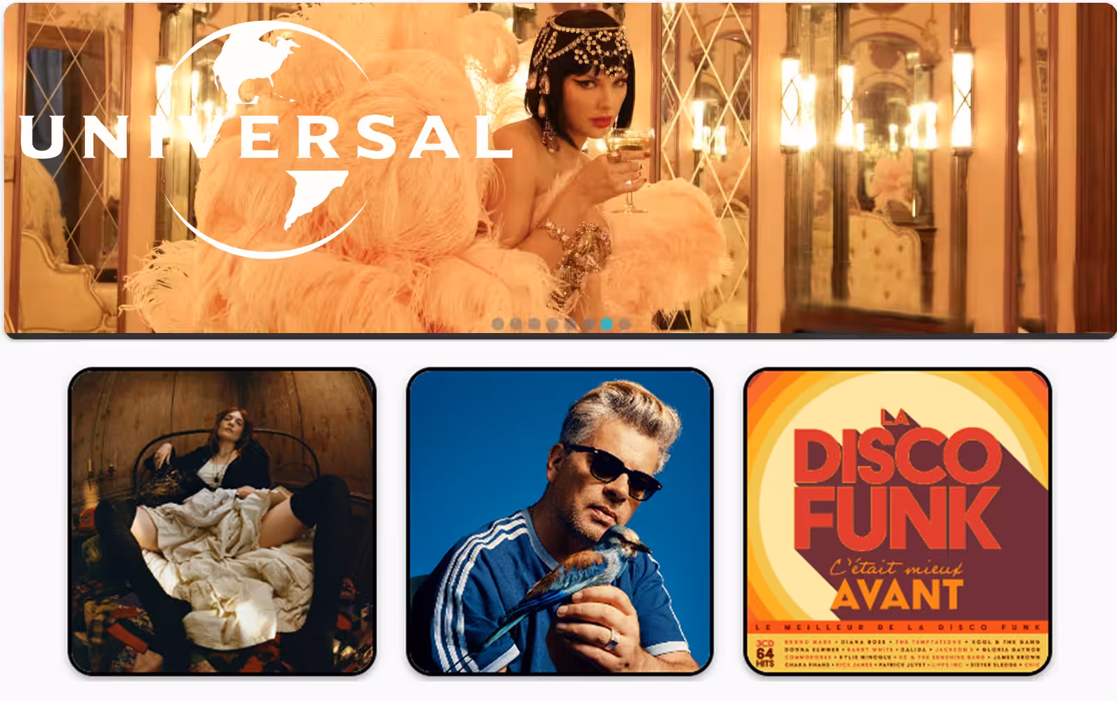 InfosCom Universal Music - plateforme e-commerce B2B développée par TIMSOFT, ESN Paris